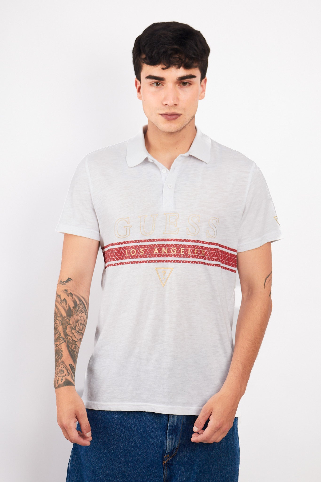 2000 Guess Los Angeles Polo Shirt (M/L)