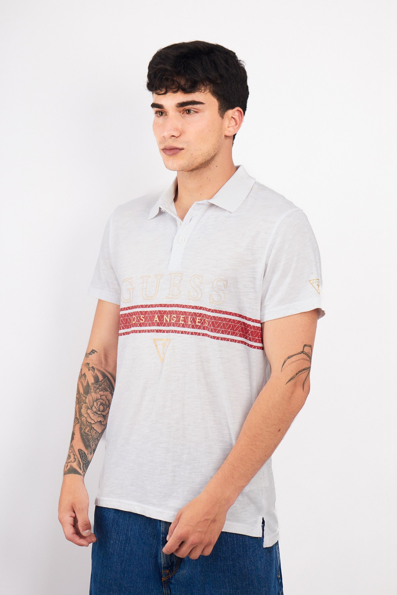 2000 Guess Los Angeles Polo Shirt (M/L)