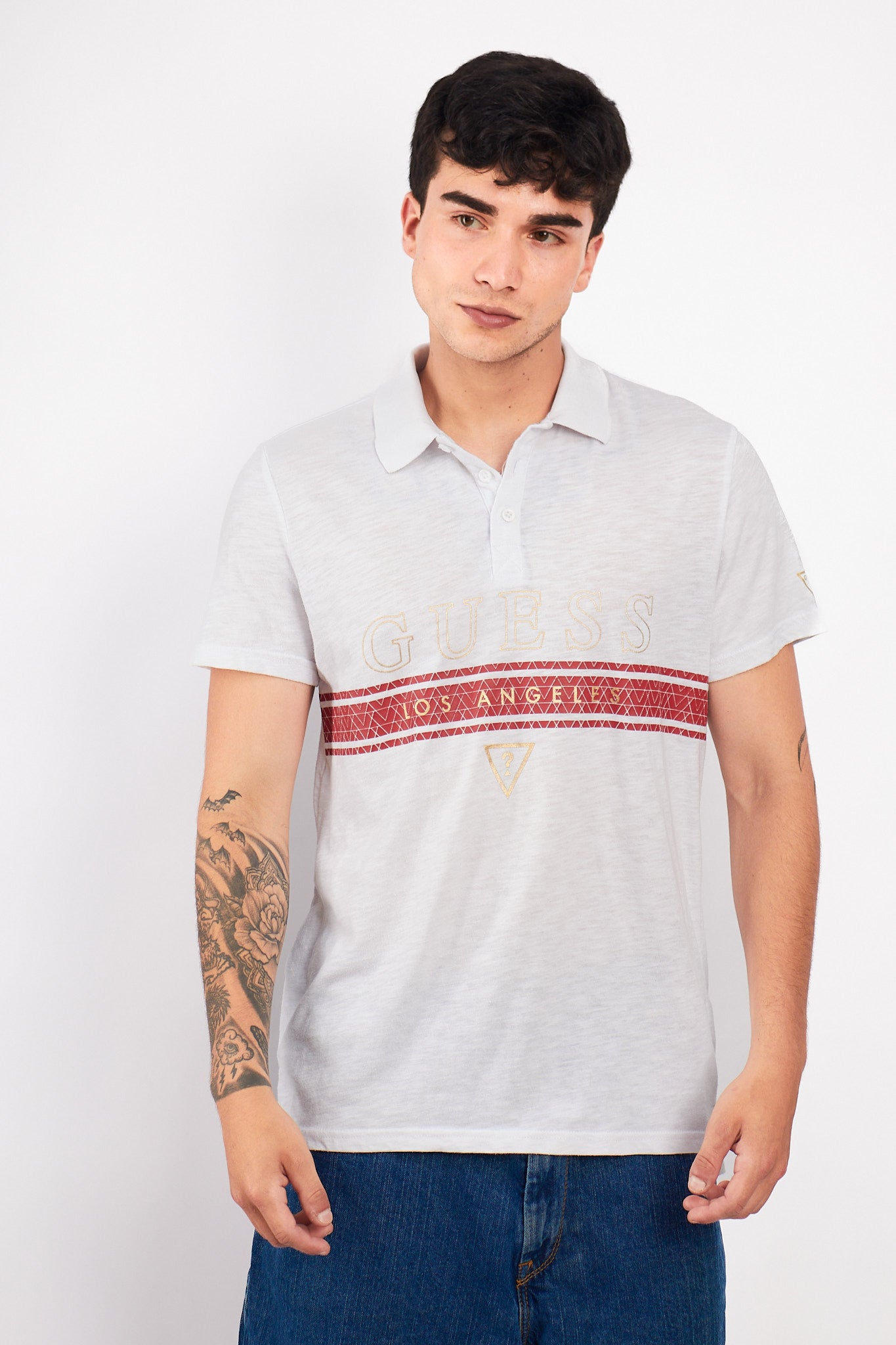 2000 Guess Los Angeles Polo Shirt (M/L)