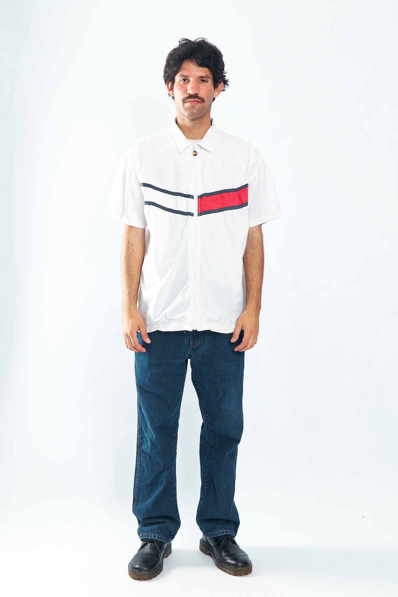 1990 Tommy Jeans Cotton Shirt Jacket ( M/L)