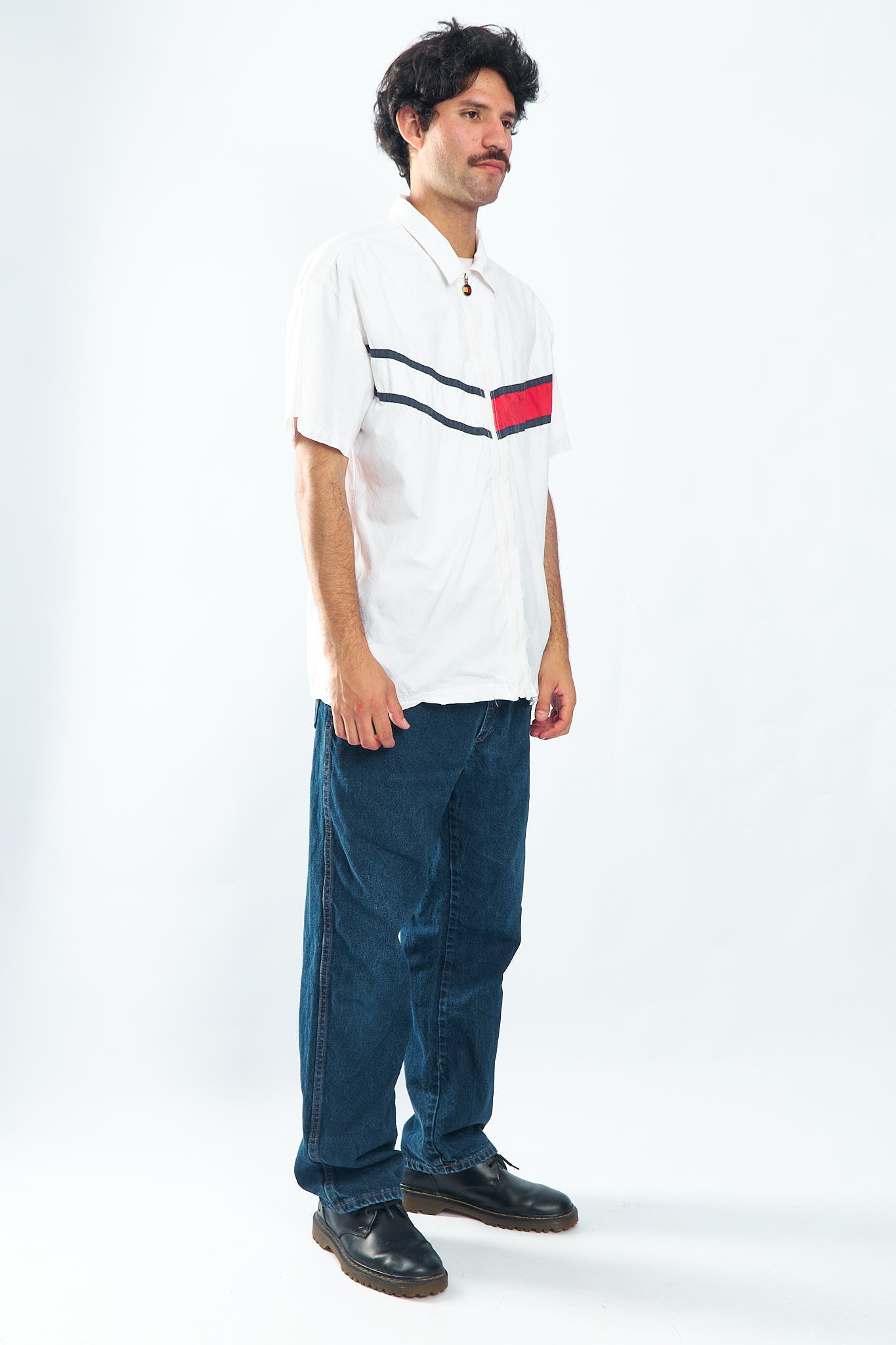 1990 Tommy Jeans Cotton Shirt Jacket ( M/L)