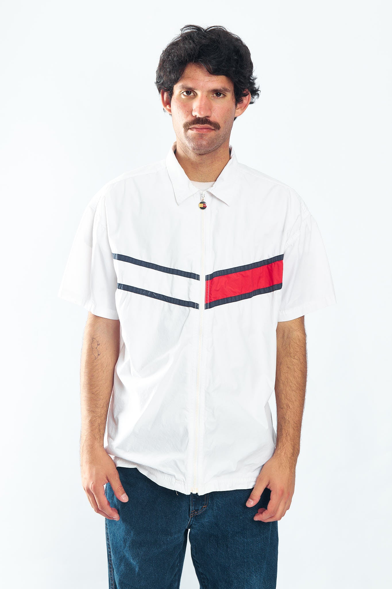 1990 Tommy Jeans Cotton Shirt Jacket ( M/L)
