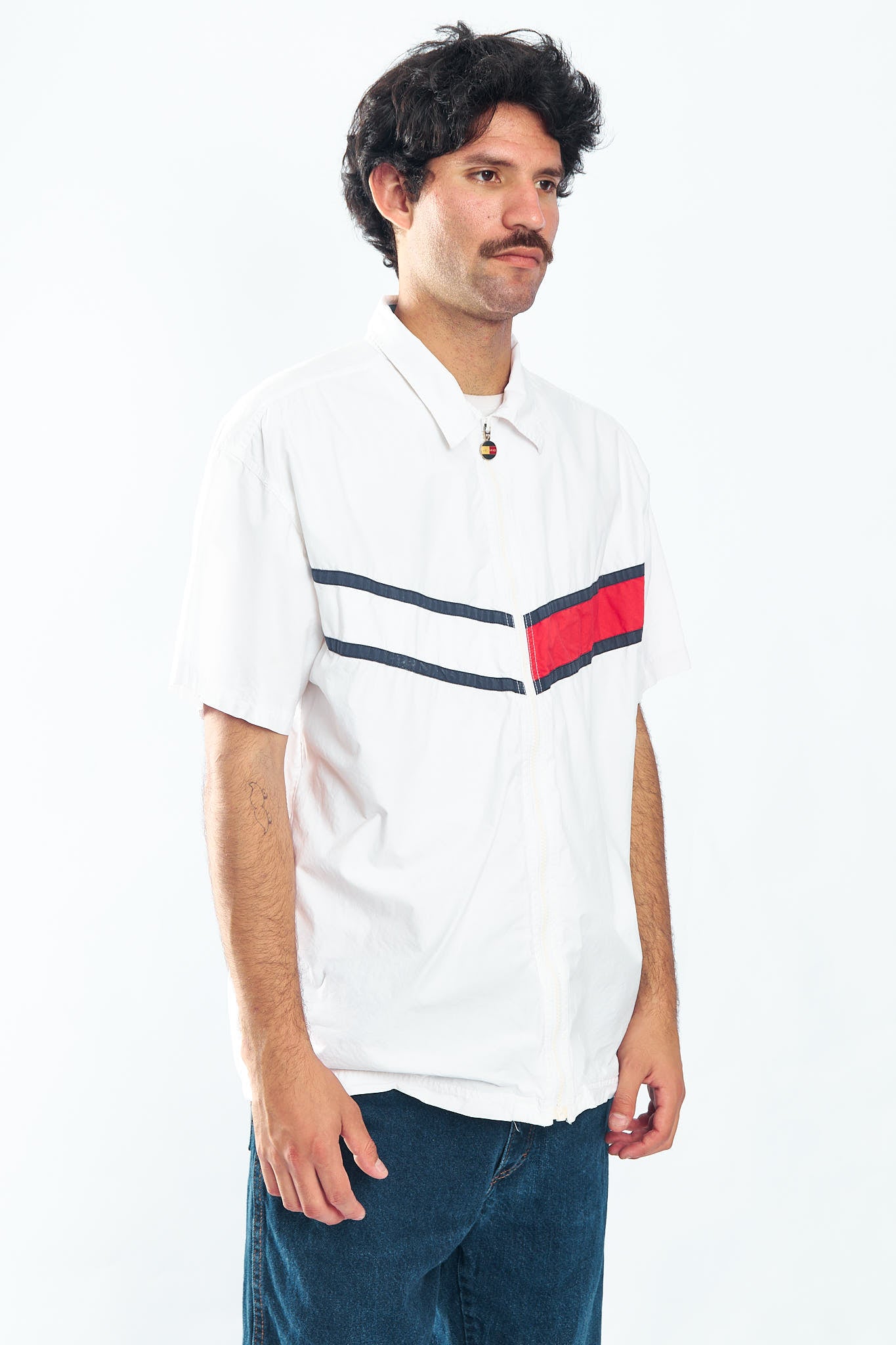 1990 Tommy Jeans Cotton Shirt Jacket ( M/L)