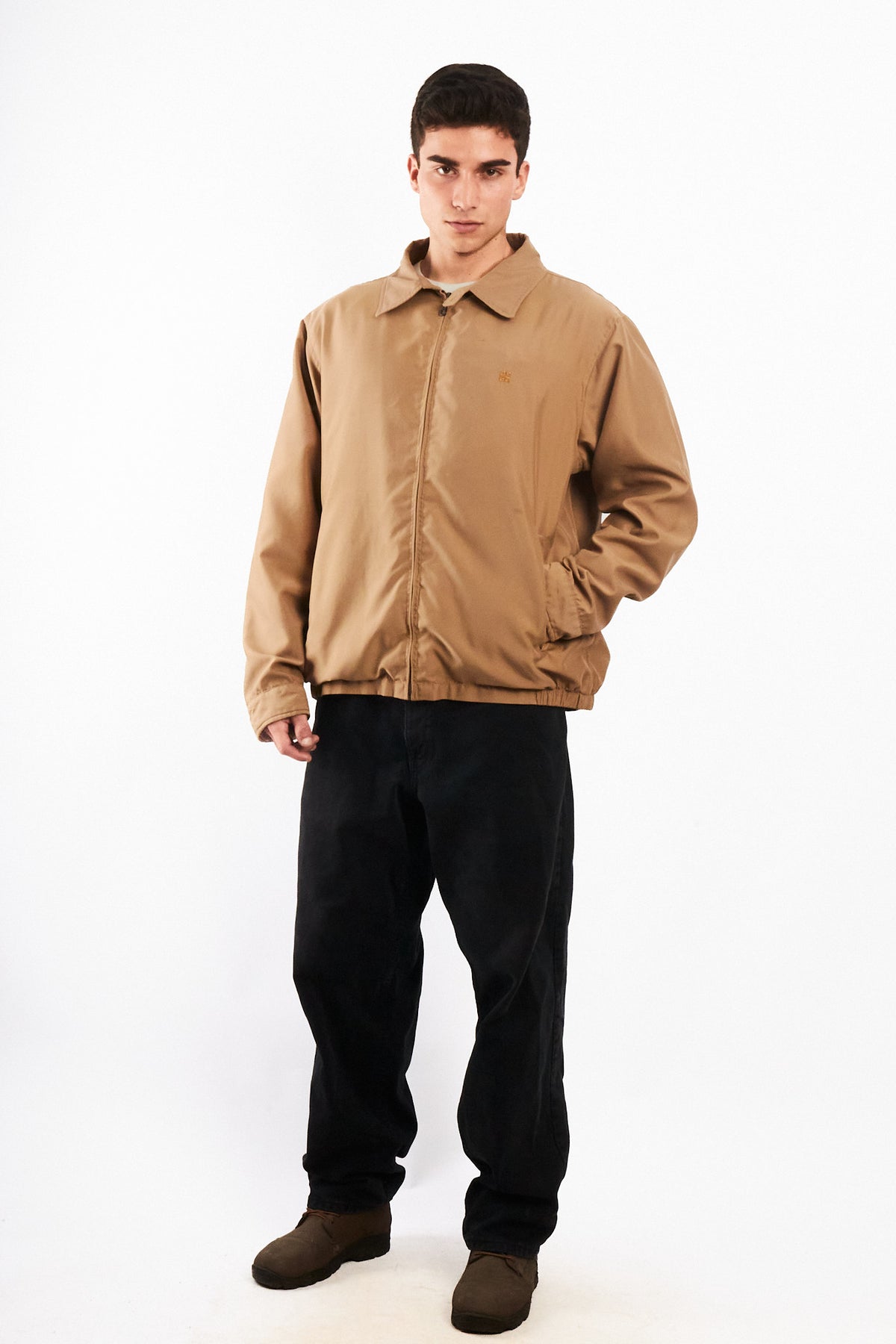 2000 Vintage Givenchy Khakhi Harrington (L/XL)
