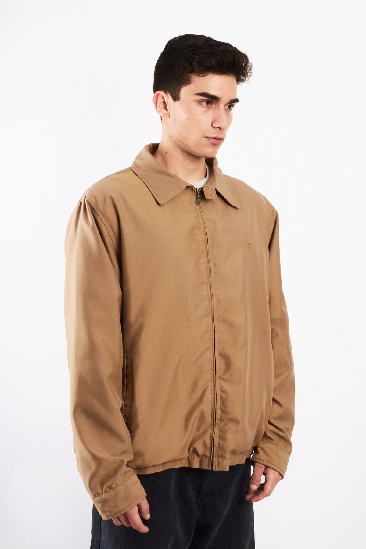 2000 Vintage Givenchy Khakhi Harrington (L/XL)