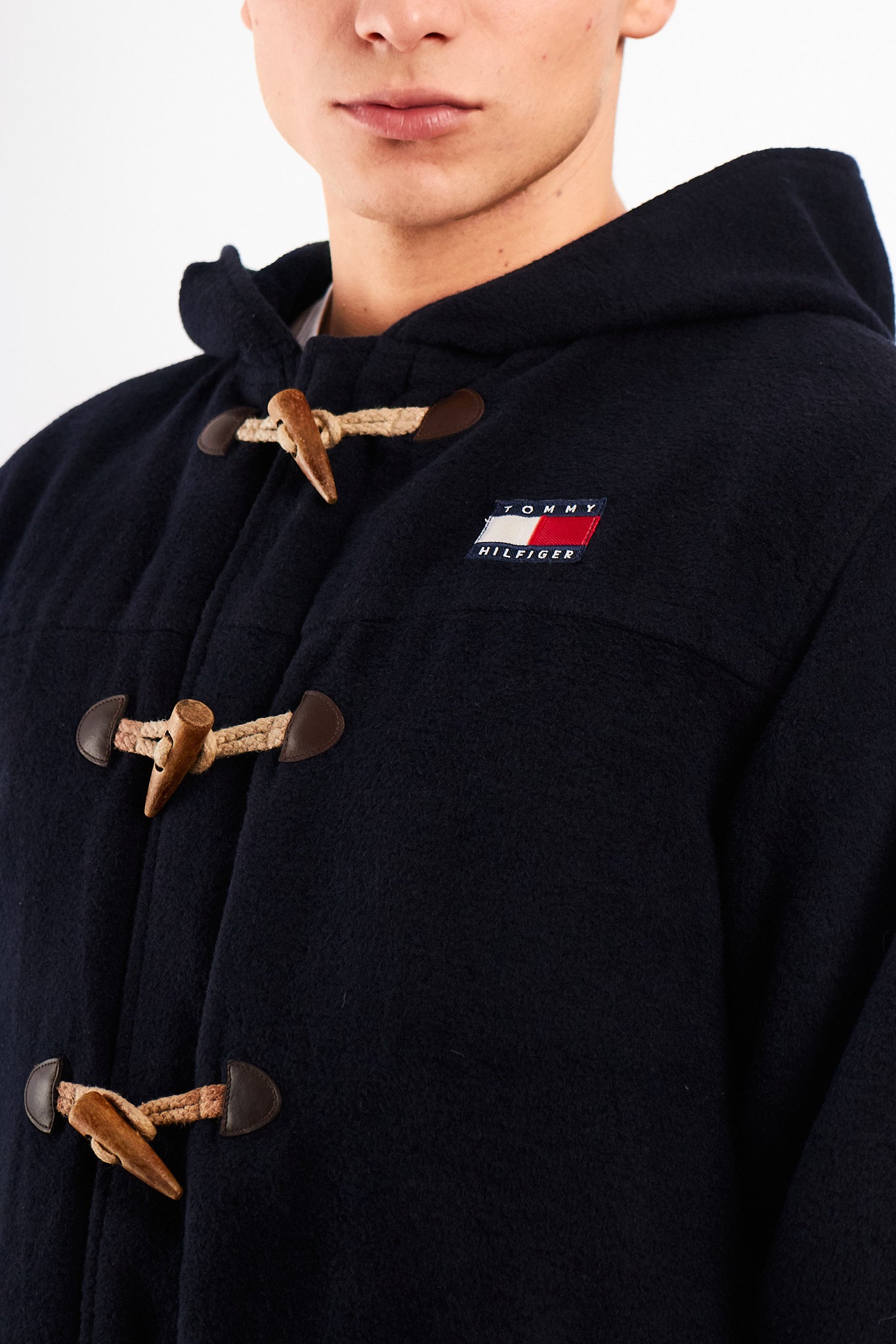 1990 Vintage Tommy Hilfiger Wool Duffle Coat (M/L)