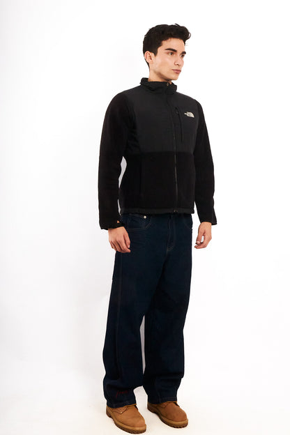 2000 Vintage The North Face Black Retro Denali Jacket (S)