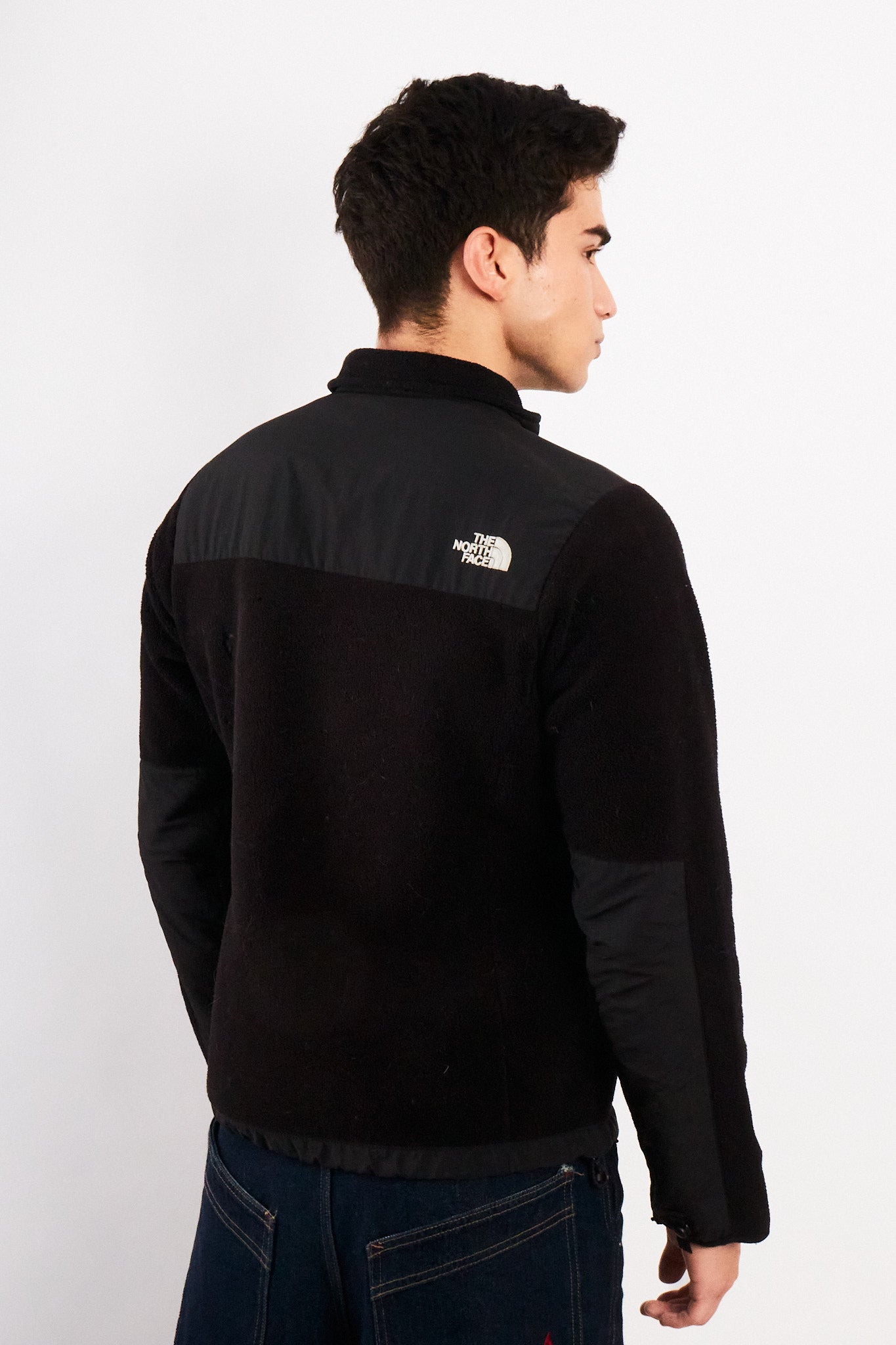 2000 Vintage The North Face Black Retro Denali Jacket (S)