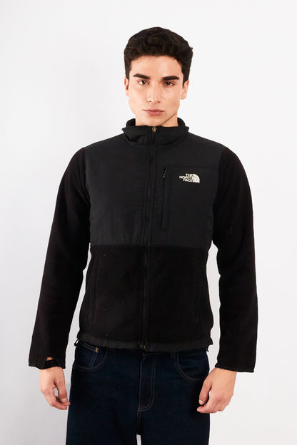 2000 Vintage The North Face Black Retro Denali Jacket (S)