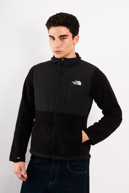 2000 Vintage The North Face Black Retro Denali Jacket (S)