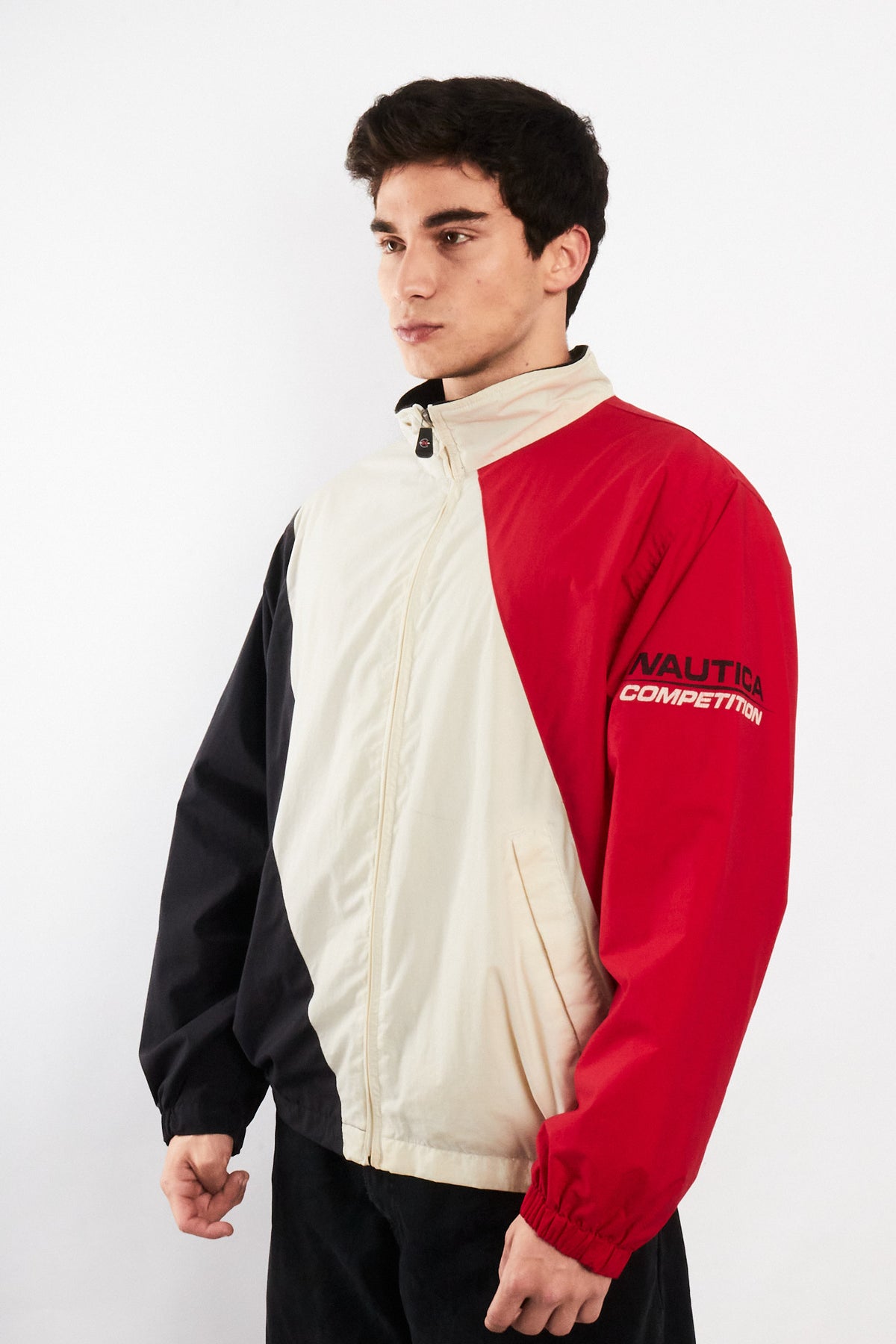 1990 Vintage Nautica Competition Impermeable Colorblock Jacket (M/L)