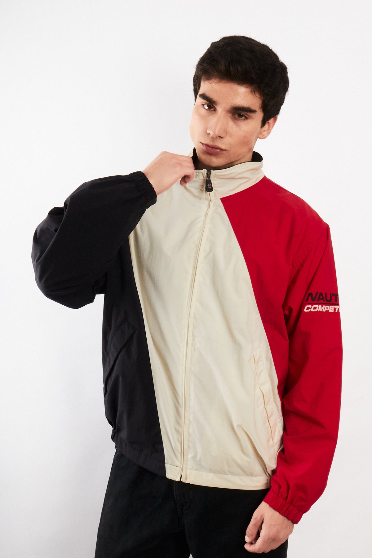 1990 Vintage Nautica Competition Impermeable Colorblock Jacket (M/L)