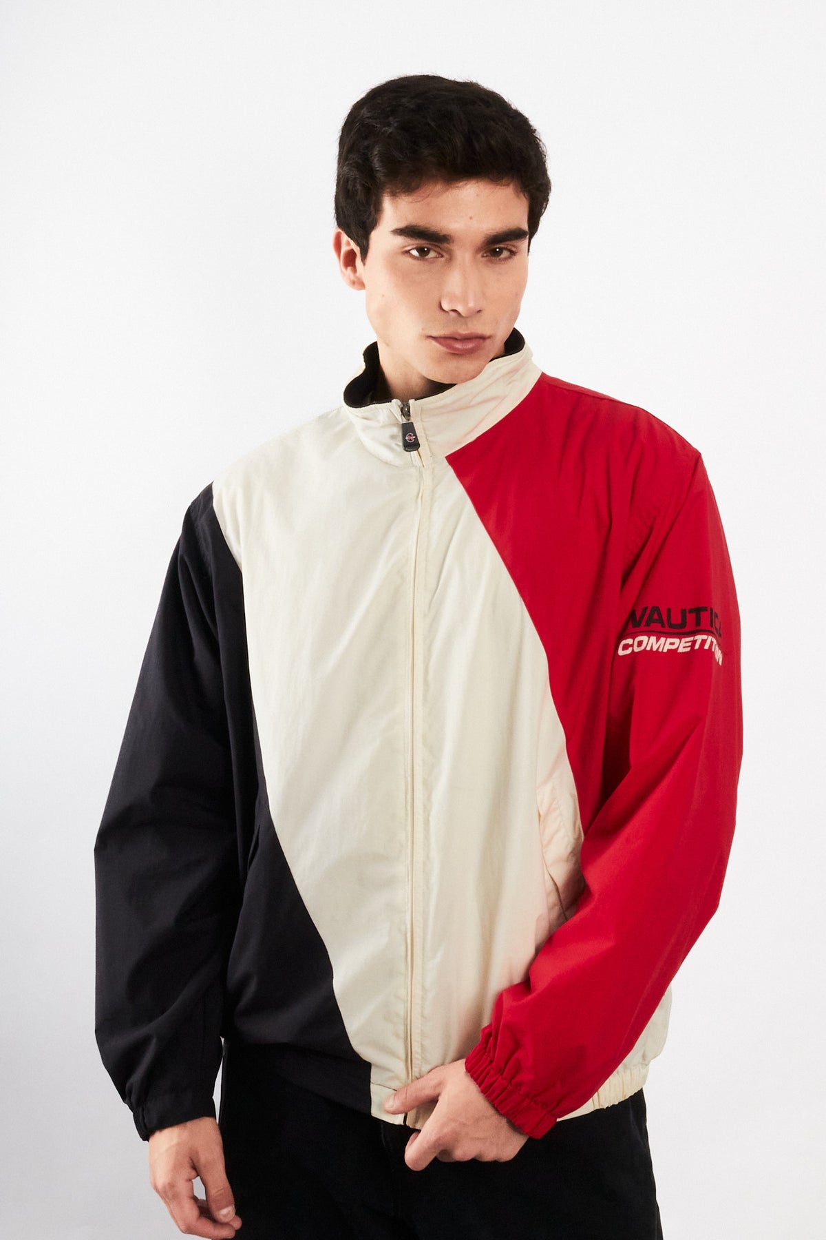 1990 Vintage Nautica Competition Impermeable Colorblock Jacket (M/L)