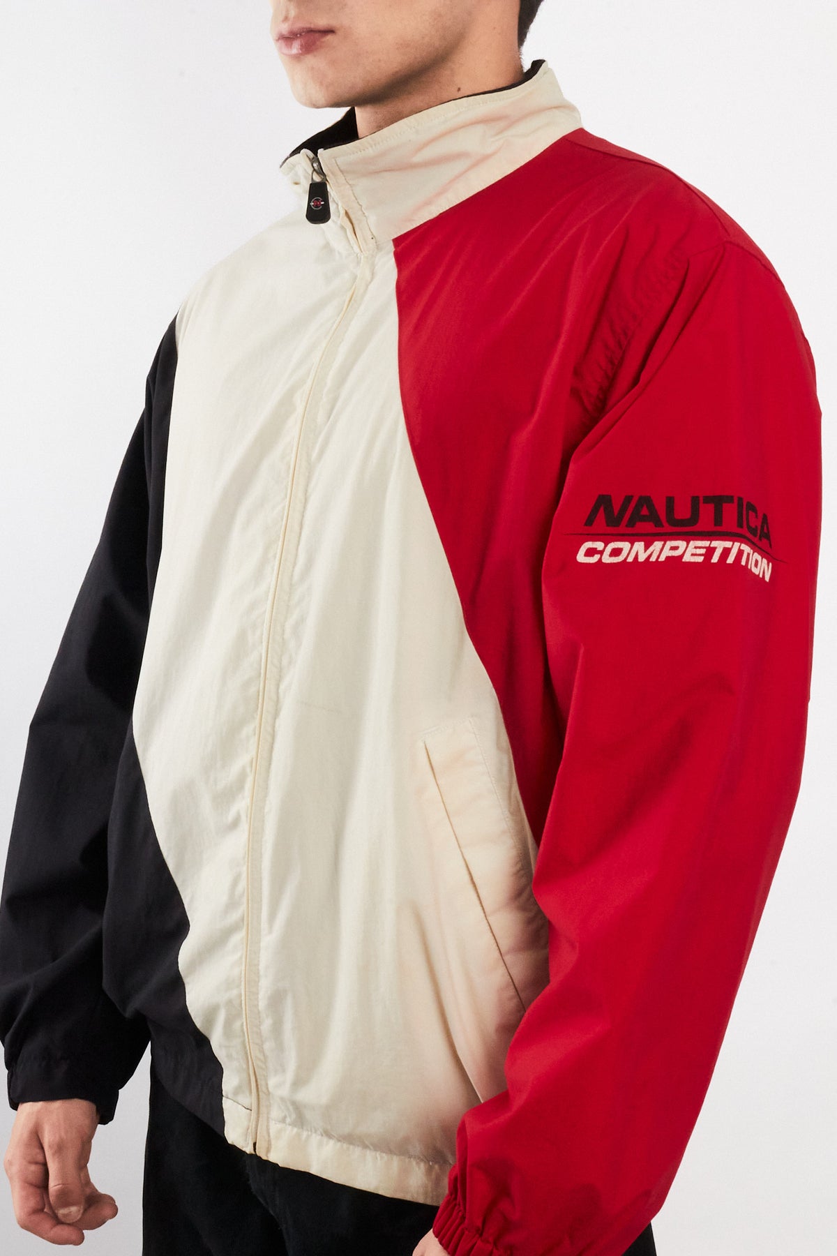 1990 Vintage Nautica Competition Impermeable Colorblock Jacket (M/L)