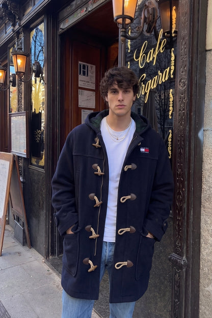 1990 Vintage Tommy Hilfiger Wool Duffle Coat (M/L)