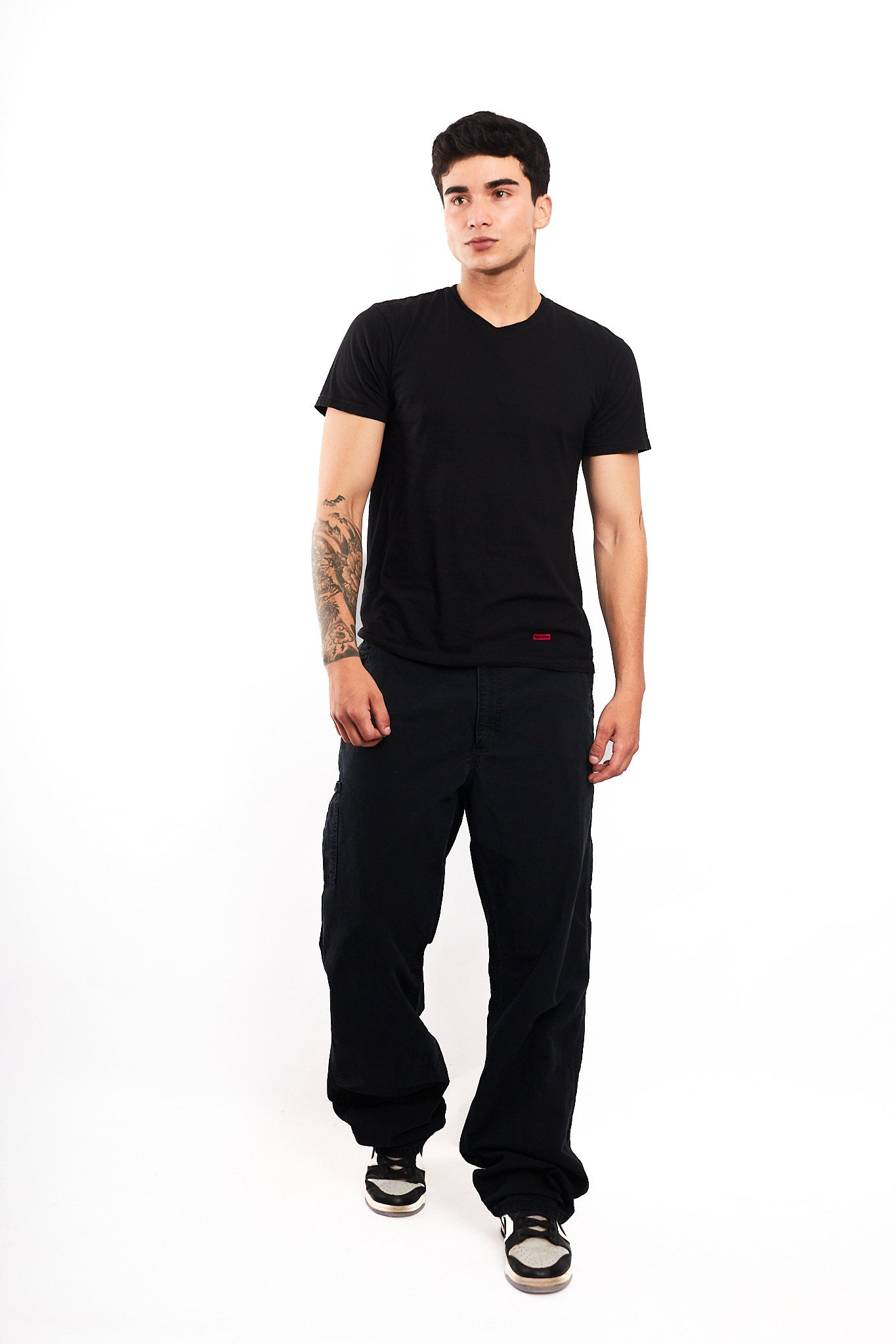 2000 Vintage Carhartt Black Cargo Pant (34)