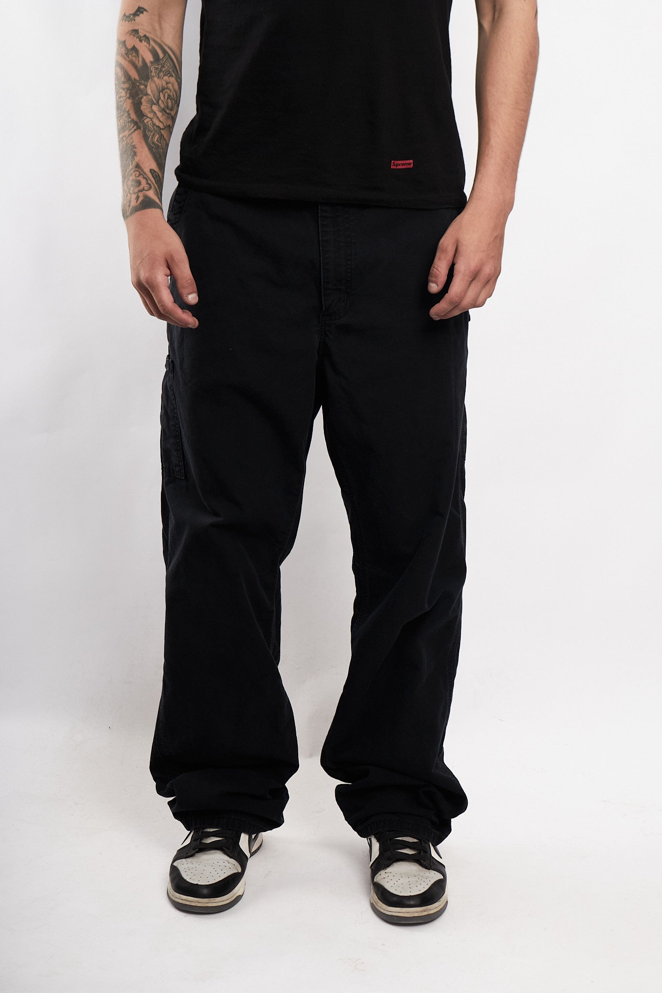 2000 Vintage Carhartt Black Cargo Pant (34)