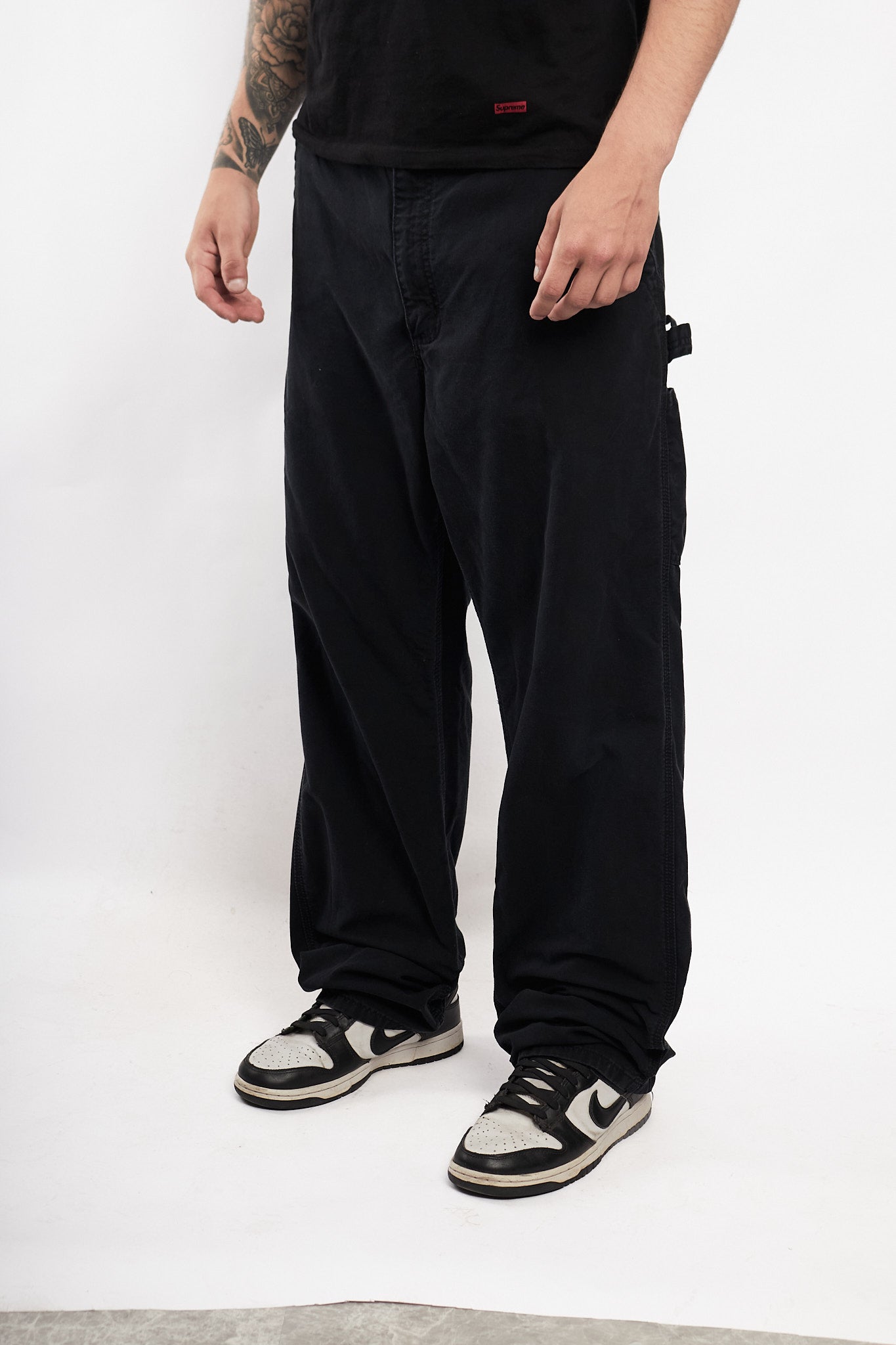2000 Vintage Carhartt Black Cargo Pant (34)