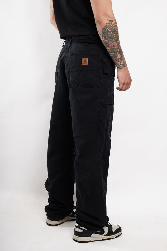 2000 Vintage Carhartt Black Cargo Pant (34)