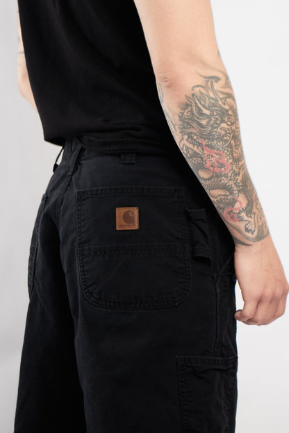 2000 Vintage Carhartt Black Cargo Pant (34)