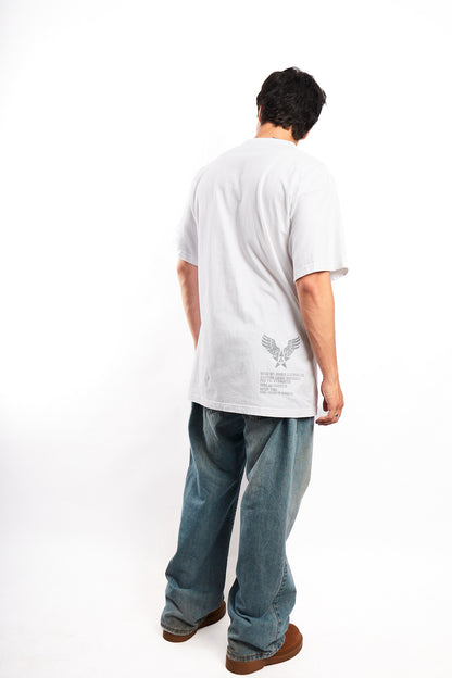 Y2K Vintage Avirex Graphic Tee (L)
