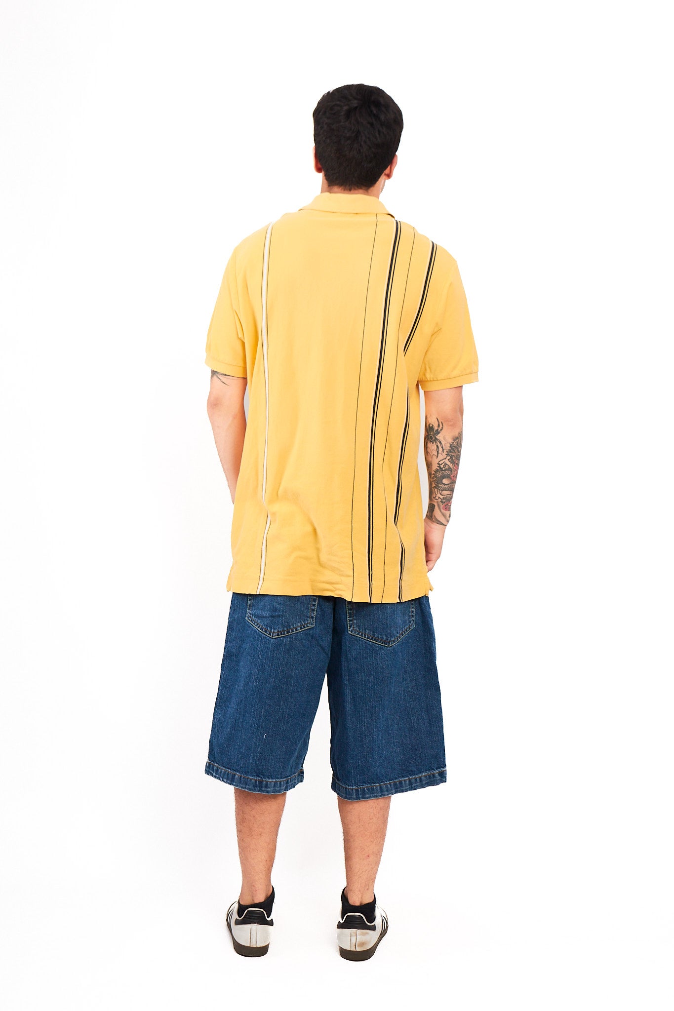 2000 Nautica Striped Polo Shirt (L/XL)