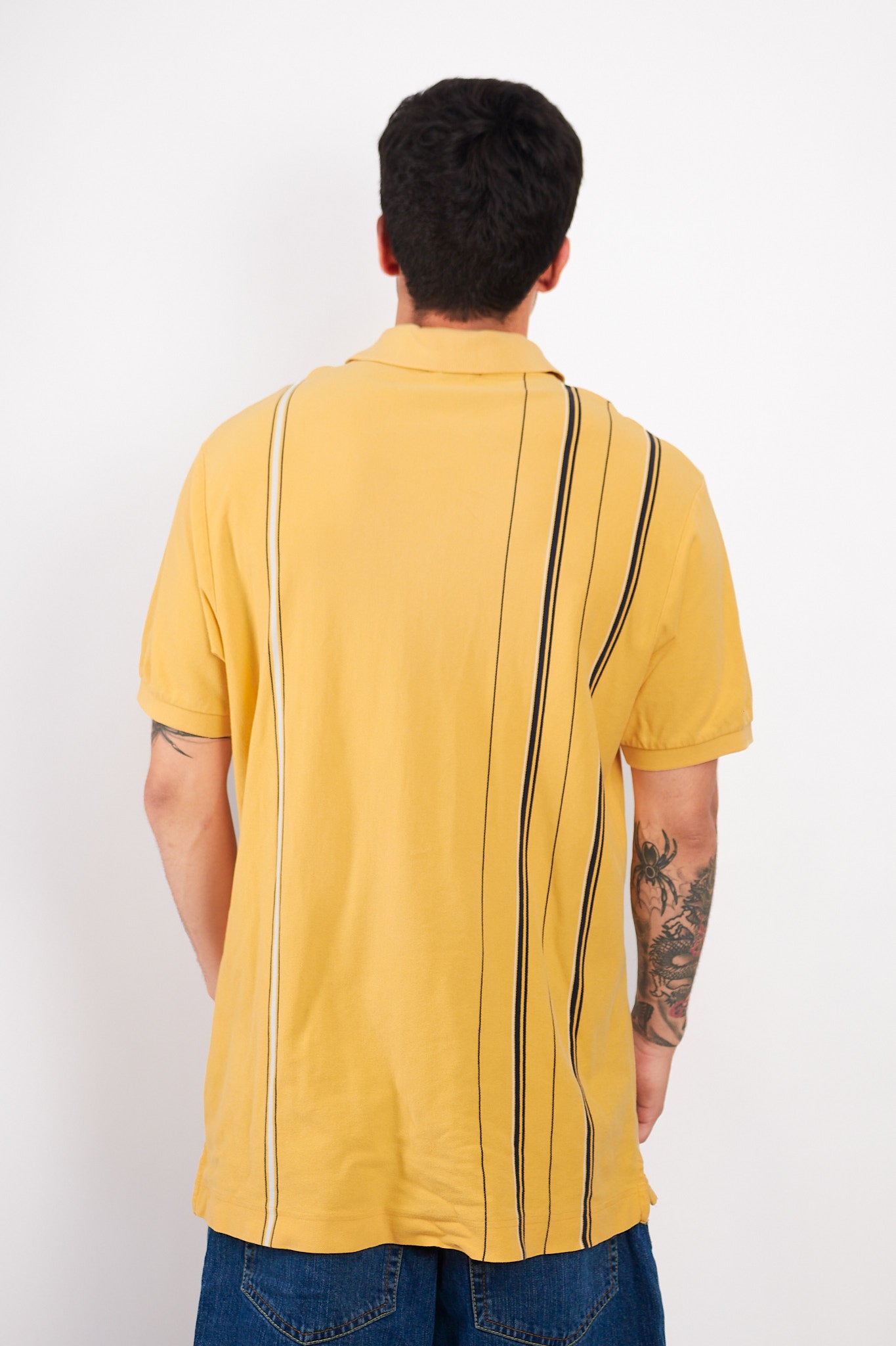 2000 Nautica Striped Polo Shirt (L/XL)