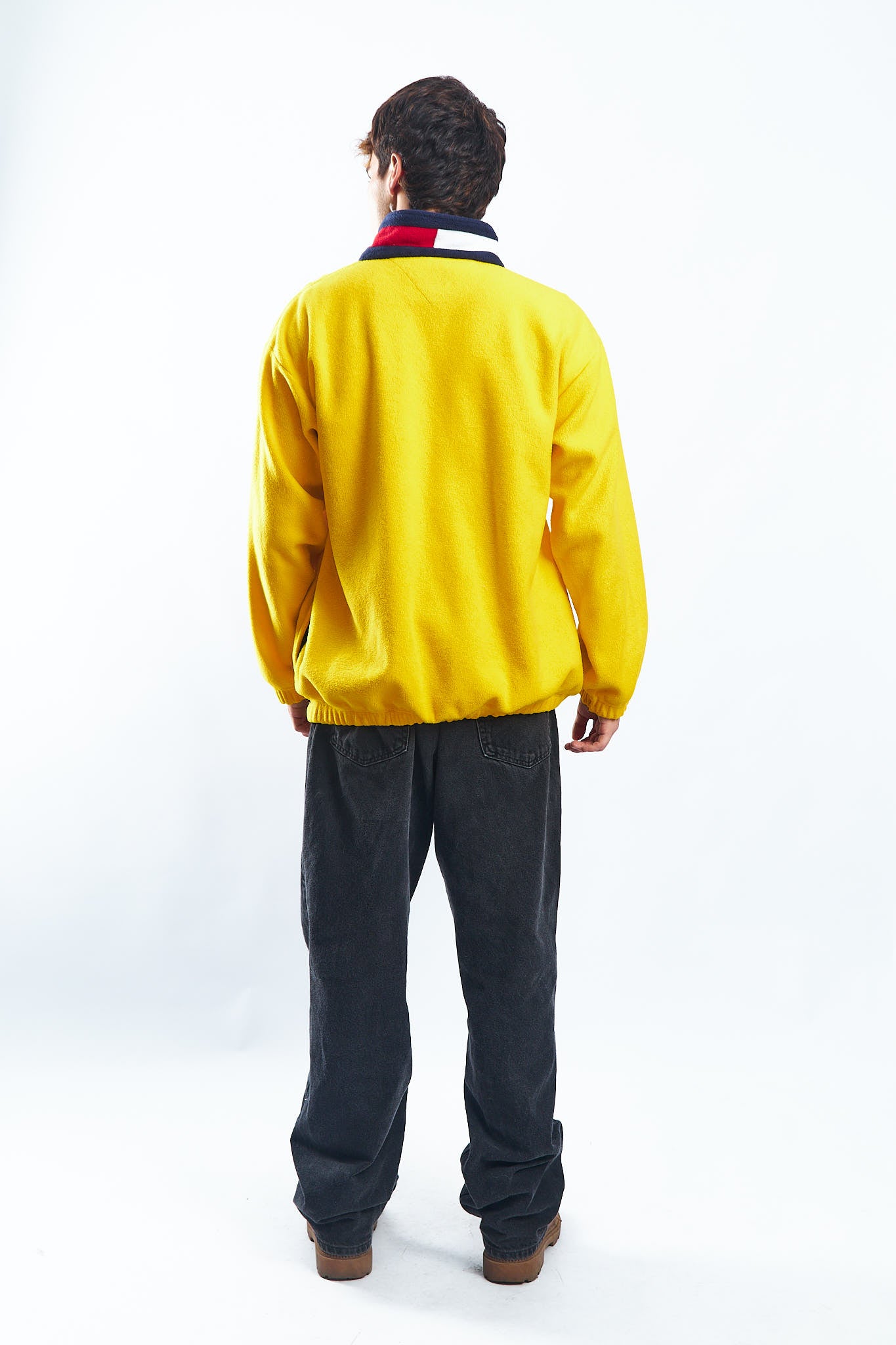 1990 Tommy Hilfiger Fleece Quarter Zip (XL/XXL)