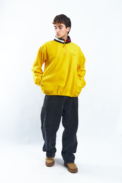 1990 Tommy Hilfiger Fleece Quarter Zip (XL/XXL)