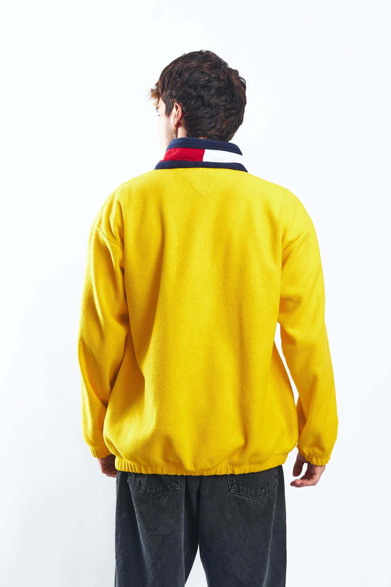 1990 Tommy Hilfiger Fleece Quarter Zip (XL/XXL)