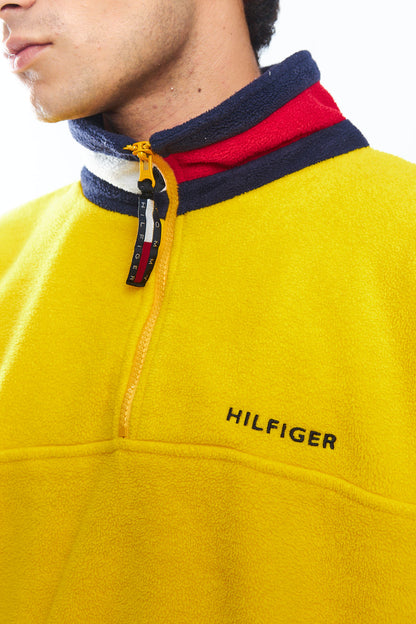 1990 Tommy Hilfiger Fleece Quarter Zip (XL/XXL)