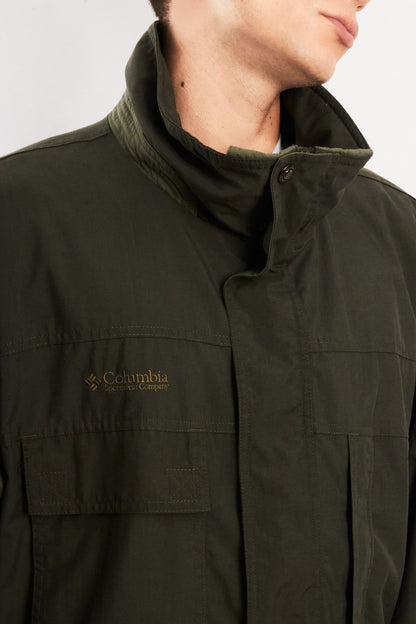 2000 Vintage Columbia Army Green Jacket (XL/XXL)
