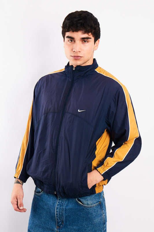 2001 Vintage Nike Gold n´Blue Track Jacket (S/M)