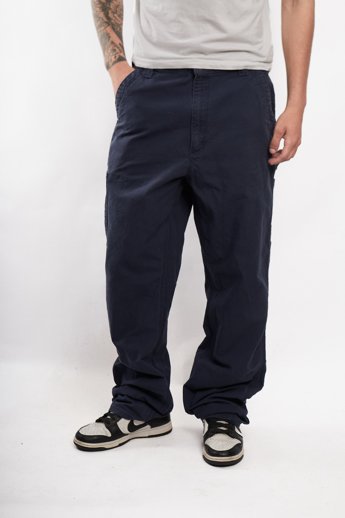 2000 Carhartt Vintage Navy Cargo Pant (32/34)