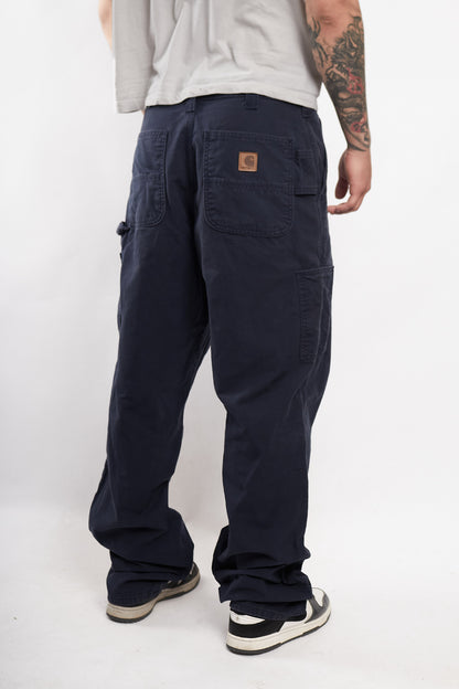 2000 Carhartt Vintage Navy Cargo Pant (32/34)