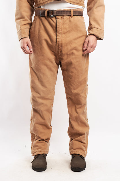 1980 Vintage Carhartt Reworked Suit Cropped Jacket + Baggy Pant (M/L)