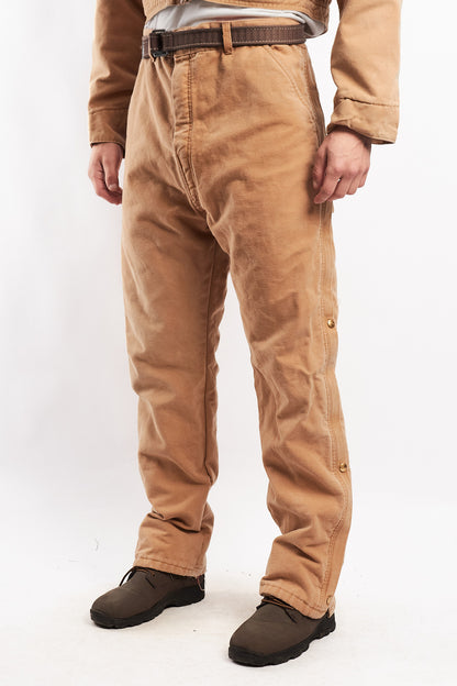 1980 Vintage Carhartt Reworked Suit Cropped Jacket + Baggy Pant (M/L)