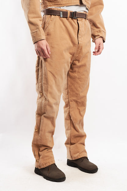 1980 Vintage Carhartt Reworked Suit Cropped Jacket + Baggy Pant (M/L)