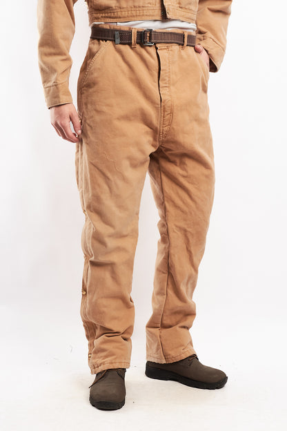 1980 Vintage Carhartt Reworked Suit Cropped Jacket + Baggy Pant (M/L)