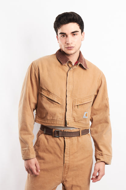 1980 Vintage Carhartt Reworked Suit Cropped Jacket + Baggy Pant (M/L)