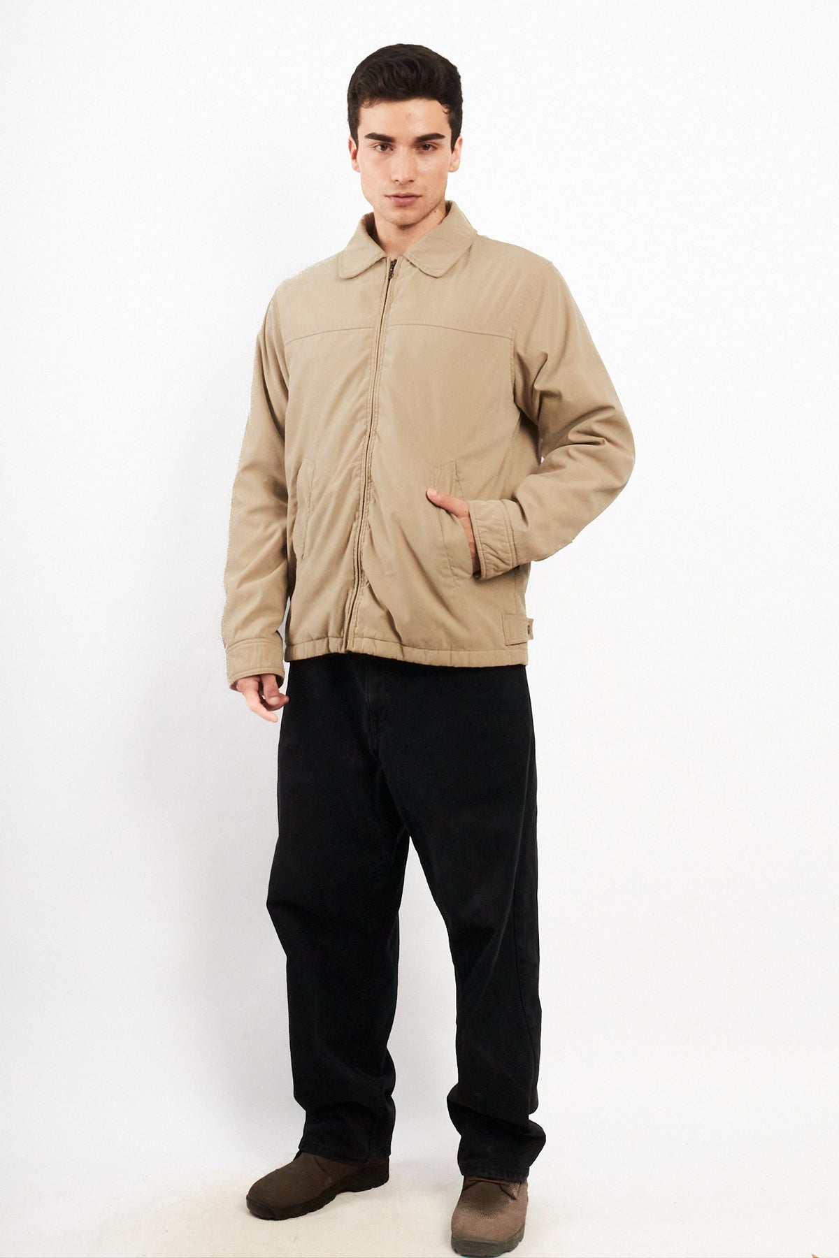 2000 Vintage Givenchy Khakhi Harrington (L/XL)