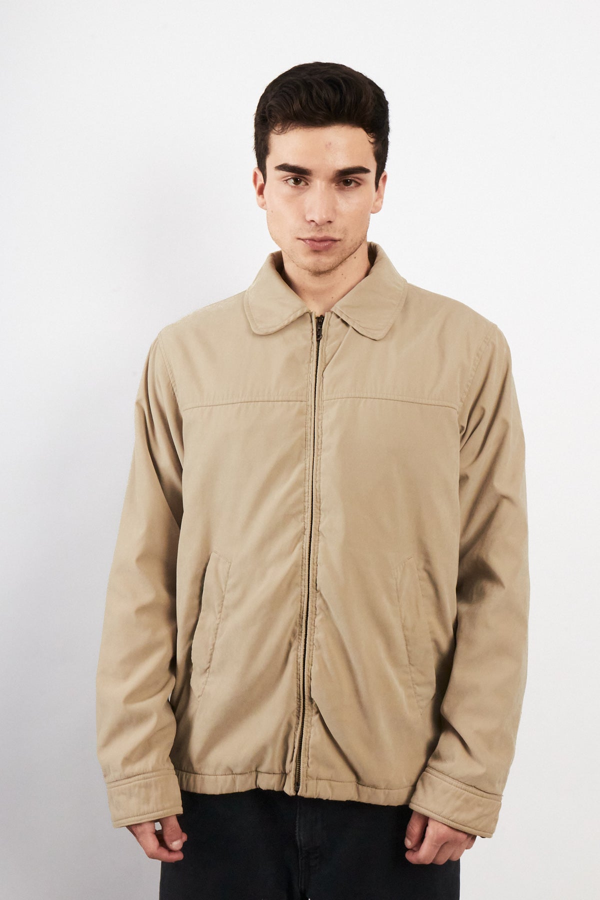 2000 Vintage Givenchy Khakhi Harrington (L/XL)