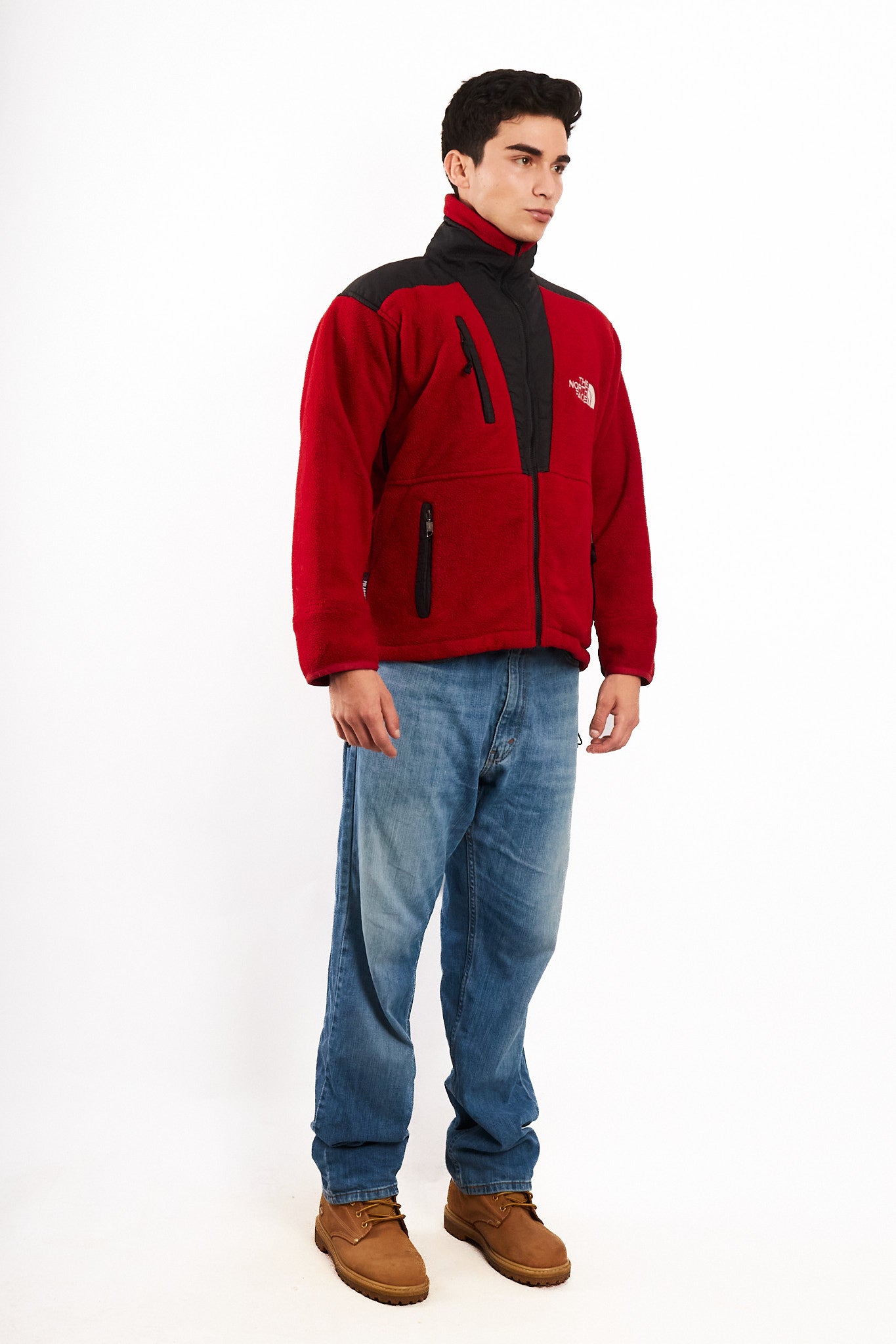 2000 Vintage North Face Red Denali Retro Jacket (M/L)