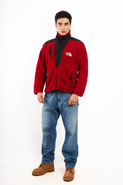2000 Vintage North Face Red Denali Retro Jacket (M/L)