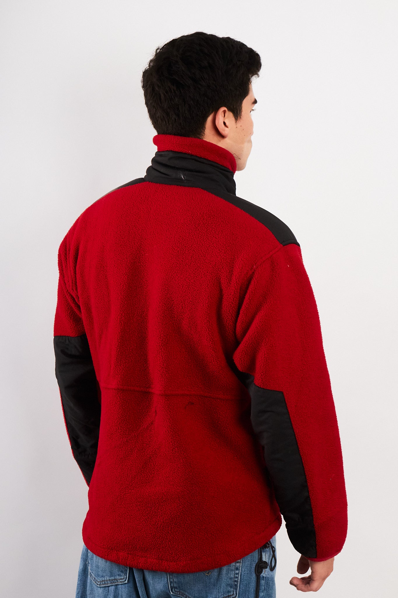 2000 Vintage North Face Red Denali Retro Jacket (M/L)
