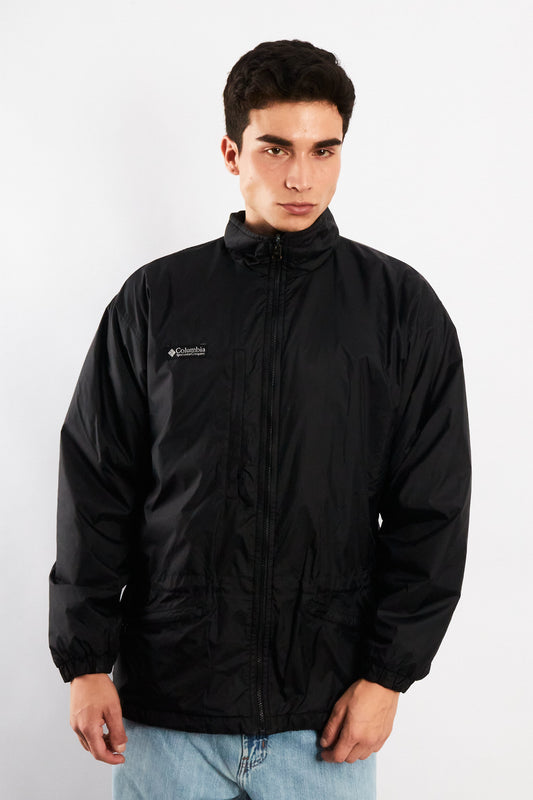 2000 Vintage Columbia Black Impermeable Jacket (M/L)