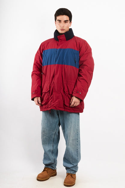 1990 Vintage Nautica Colorblock Impermeable Down Padded Jacket (L/XL)