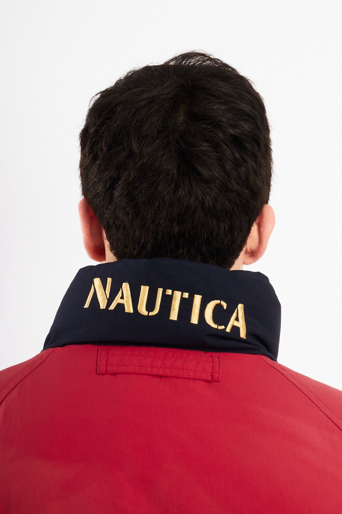1990 Vintage Nautica Colorblock Impermeable Down Padded Jacket (L/XL)