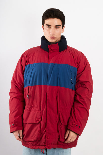 1990 Vintage Nautica Colorblock Impermeable Down Padded Jacket (L/XL)