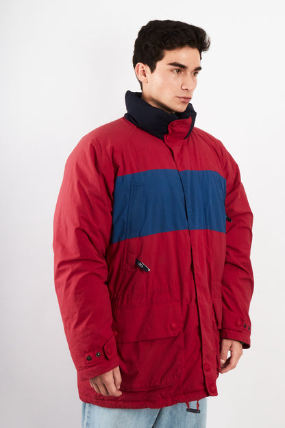 1990 Vintage Nautica Colorblock Impermeable Down Padded Jacket (L/XL)